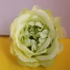 10 stks / partij Peony Artificial Flower Head Silk Flower Decoration Wedding Wall Achtergrond DIY Floral Arrangement Fake Kroon