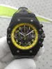 Top Moda Quartz Chronógrafo Watch Men Black Dial Design Classic Stopwatch Gentlemen Casual Wristwatch Leather Strap Relógio 612h