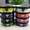 Empty 3.5g Colorful Diamond Cut Exotics Cali Tin Can Exotic with Stickers Labels 100ml Press tins 73x23mm Cans hand seal