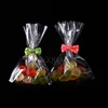 Sacs en plastique transparent Poly OPP pour biscuit bijoux sac d'emballage alimentaire mariage noël fête d'anniversaire sac de bonbons pochette cadeau Baggie