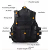 Outdoor Sports Tactical Molle Child Vest Airsoft Gear Molle Pouch Bag Carrier Combat Assault NO06-015