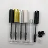 10 ml Mascara Tube Verpackungsflaschen Make-up leere Tube Kunststoff transparent tragbare Mascara Tube mit Wimpern Zauberstab Pinsel RRA1884