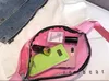 Designer-5Styes Waistväska Kvinnor PVC Jelly Fanny Packs Zipper Belt Bags Purse Handväska Comestic Väskor