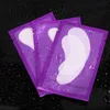 Patch pour les yeux en Hydrogel fin, pour Extension de cils, patchs sous les yeux, coussinets de Gel non pelucheux, masque hydratant pour les yeux, 100 paires/lot, livraison directe