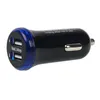 10 PCS / LOT dernier modèle Dual USB 2 Port 5 V 2.4A Charge Rapide Adaptateur Chargeur De Voiture