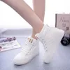 Hot Sale-Autumn Women Flats Shoes High Top Fashion CasualPlatform Women Sneakers