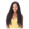 Índia profunda onda de cabelo humano lace dianteira perucas natural cor virgem wig wig pré arrancada