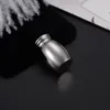 Liga de alumínio de cremação gravada em galinha Urnas Urna Ashes Aluminum Ligo Small Urns Urns for Human Pet Ashes 16x25mm27222224