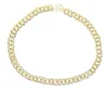 Luxury cuban link chain with colorful baguette cz drop charm Rock hiphop wedding choker necklace for women statement necklace203Y