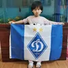 Ukraine FC Dynamo Kiev Drapeau Bleu Blanc 3 * 5ft (90cm * 150cm) Drapeaux en polyester Bannière décoration volant maison jardin flagg Cadeaux de fête