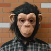 Masque d'Halloween: masque de singe en latex avec diamants à grande oreille respectueux de l'environnement pour la fête de cosplay d'Halloween