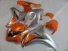 Carene per stampi a iniezione per Honda CBR1000RR 2008 2009 2011 kit carena arancione argento CBR 1000 RR 08 09 10 11 FG34