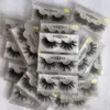 2019 Nowe fałszywe rzęsy 3D Mink rzęsy 25mm Naturalne Długie Mink Lashes High Volume Fluffy Eyelash Makeup Tool