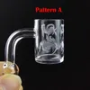 14mm 18mm quartz banger nail domeless nails Other Smoking Accessories Male Female 45° 90° Joint Quart Banger Nails for Oil Rigs Glass Water Bongs