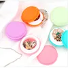 Cute Candy Color Macaroon Biżuteria Box Pakunek Do Kolczyki Naszyjnik Naszyjnik Wisiorek Małe Biżuteria Opakowanie Mini Kosmetyczna Biżuteria Dropship