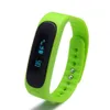 E02 Bracelet intelligent étanche mode Bluetooth Smart Sports Tracker Bracelet bande appel SMS rappeler montre de Sport Connecte pour Iphone Android