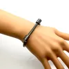 Mode-Design Hufeisen-Schrauben-Armband Gold Silber Rose Schwarz-Edelstahl-Armband-Armbänder für Männer Frauen Bestes Armband-Geschenk