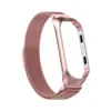 Nouveauté bracelet de bande magnétique en acier inoxydable à boucle milanaise pour Xiaomi Mi Band 3 Miband 4 bracelets intelligents poignet de remplacement Str1235958