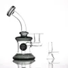 6.7" Glass Water Pipes Colorful Bongs Heady Mini Pipe Dab Rigs Small Bubbler Beaker Bong oil rig