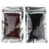 Luktsäkerhet Mylar Plastpåsar Rensa Aluminiumfolie Zip Lock Bag Bulk Runtz Kakor Förpackning Självförsegling Baggies Plastmatlagringsfrön