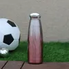 350ml Borraccia da viaggio Bicchiere da viaggio Doppia parete in acciaio inox isolato Bottiglie di Cola Bicchieri sfumati Bottiglia sportiva DHL WX9-1804