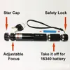 New Best Laser Pointers 303 Green Laser Pointer Pen 532nm Adjustable Focus & Battery Charger EU US Free Shipping