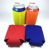 10 * 13 cm schlanke Dosenhülsen aus Neopren für Getränkekühler mit unterem Bierbecher-Abdeckungsgehäuse 4 Farben XD20959