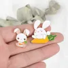 Alfinetes de broches para mulheres fofos pequenos e engraçados coelho de desenho animado esmalte de Natal camisa Demin decoração broche de pino de metal Kawaii distintivo joias da moda