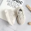 Kids Designer skor spets upp latex sneaker skor för barn svart tjejer spädbarn baby pojke skor