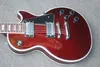 Standard Electric Guitar Wine Red Color Chrome Hardware Rosewood Tistino Mogano Body3368712