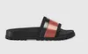 Clásico Hombres Mujeres Sandalias Designe Zapatos Zapatillas Estampado de serpiente Diapositiva de lujo Moda de verano Sandalias planas anchas Zapatilla con caja Bolsa para el polvo 35-46