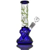 Nieuwe 4 Arms Perc Glazen Beker Bongs Lichtgevende Waterpijpen Rookaccessoires Glow In The Dark