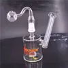 Мини-стекло масло горелки вышки переработчик бонг барботер Сота матрицы перколятор воды трубы 14мм совместное стеклянная горелка масла и табачными чаша