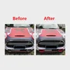 2PCS PC Car Front Grille Cover Air входной выпускной наклейка