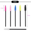 Tamax MW001 50Pack Disposable Eyelash Mascara Brushes Wands Applicator Makeup Brush Kits Pink Dropship acceptable full in stock