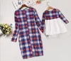 Christmas Mother and Daughter Clothes Family Matching Outfits Clothing Mom daughter girls Dress Skirt Women Princess Dresses QZZW132