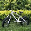 26 "Snöskoter 4.0 Big Wide Thick Tire Mountain Bike Absorption Dubbla skivbroms Integrerad Wheel Beach Road Bike