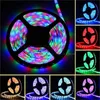 Fita 5M 300LEDs não-impermeável RGB Led Light Strip 3528 DC12V 60LEDs / M flexível Iluminação Cordas Tape Lâmpadas Decoração Lâmpadas