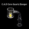 Acessórios para fumantes Cadmium Core Quartz Banger UNIF Descoloration Reactor 10mm 14mm 18mm para Rig Dab Bong Dab Glass