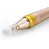 Oplaadbare DR Pen Ultima Electric Microneedling Gold Derm Pen Micro naaldtherapie Dermapen voor rimpel en anti -veroudering met 52PC6703846