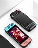 Anti-vingerafdruk zachte mobiele telefoonhoesjes voor Nintendo switch Switchlite Game Siliconen antislip beschermhoes Koolstofvezelbehuizing