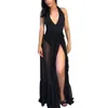 Cover-ups Mode Sexy Frauen Cover Ups Röcke Transparente Kleidung Damen Side Split Mesh Rock Durchsichtige Strand Party Maxi Röcke1