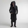 Damesjassen 2021 Mode Mannen Womens Cardigan Lange Jassen Lente Herfst Hooded Cloak Cape Oversize Uitloper Unisex Dunne