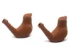 120pcs Lovely Redware Ceramic Clay Bird Whistle Cardinal Vintage Style Whistles Water Warbler Novely Children Toy Child2502233