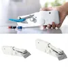 Handy Stitch Handheld Electric Sewing Machine Mini Portable Home Sewing Quick Table Hand-Held Single Stitch Handmade DIY Tool CCA10905 30pcs