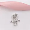 Otantik Gerçek 925 Ayar Gümüş Avrupa Charms Boncuk Fit Pandora NecklaceBracelets DIY Moda Takı 10 adet/grup Ücretsiz gemi