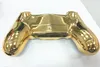 PS4 Full Set House Case Chrome Gold Red Shell Cover Protector Byte för PS4 PlayStation 4 V1 Controller W / Screws Driver