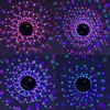 Дискотека DJ сценическое освещение RGB Crystal Magic Ball MP3 USB Light DMX512 Цифровой светодиодный светильник для вечеринок с пультом дистанционного управления1170893