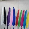 200pcs/lot Free shipping DIY Popular goose quill pen ballpoint pens For Wedding Party Gift pen