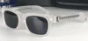 Новые популярные ретро -солнцезащитные очки для ретро -дизайнерская ретро -квадратная рама с кожаным покрытием с кожаным покрытием. Отражающая антиувеническая линза 3459694